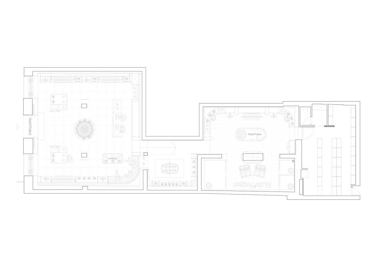 Nude House floorplan