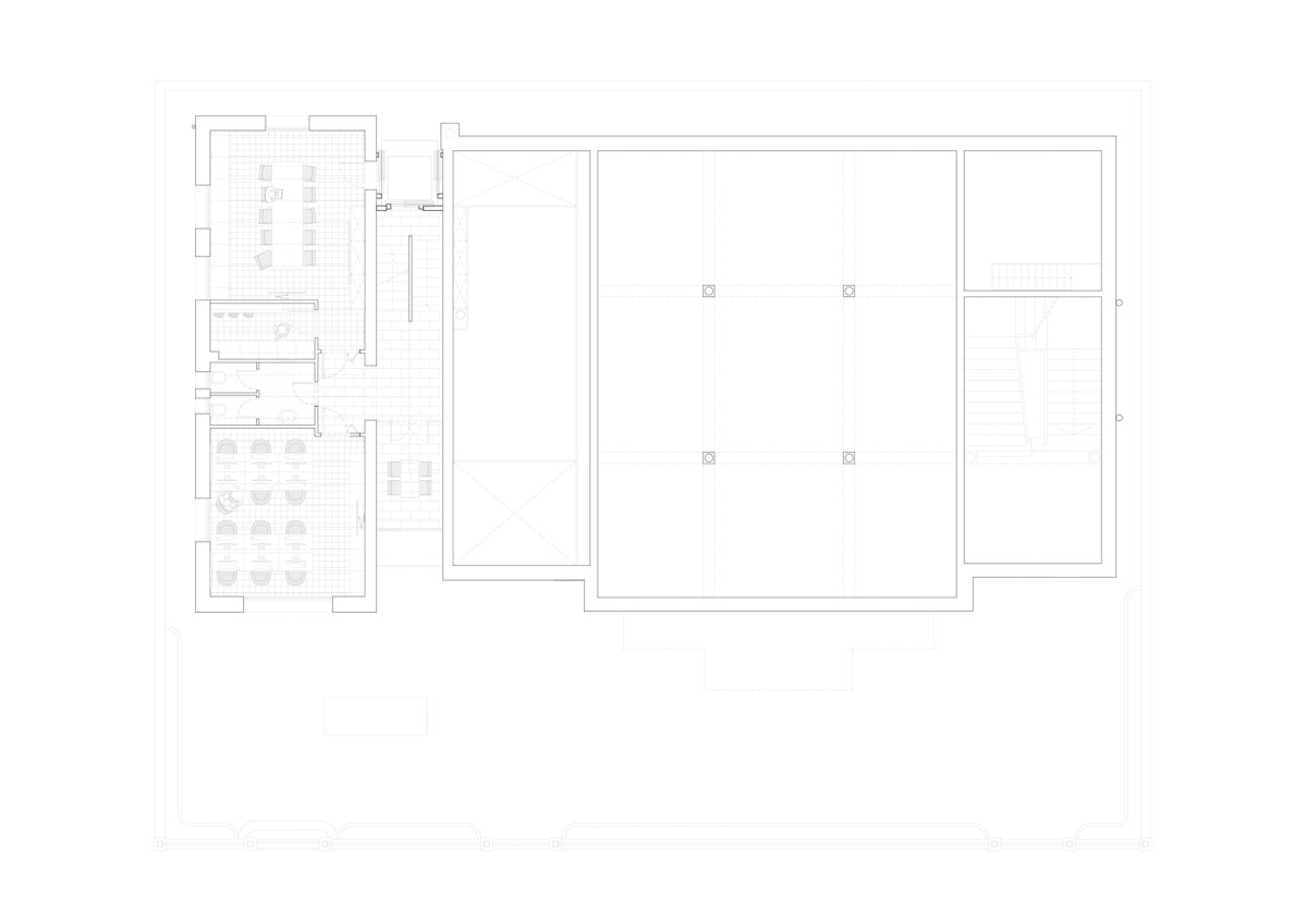 Expanish Language School — Floor plan of Level 1
