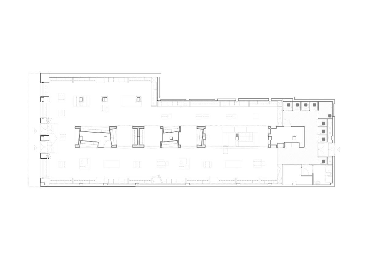 Bershka Flagship floorplan