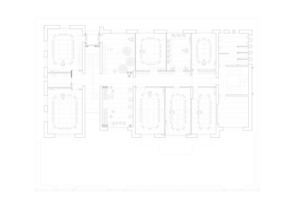 Expanish Language School — Floor plan of Level 3