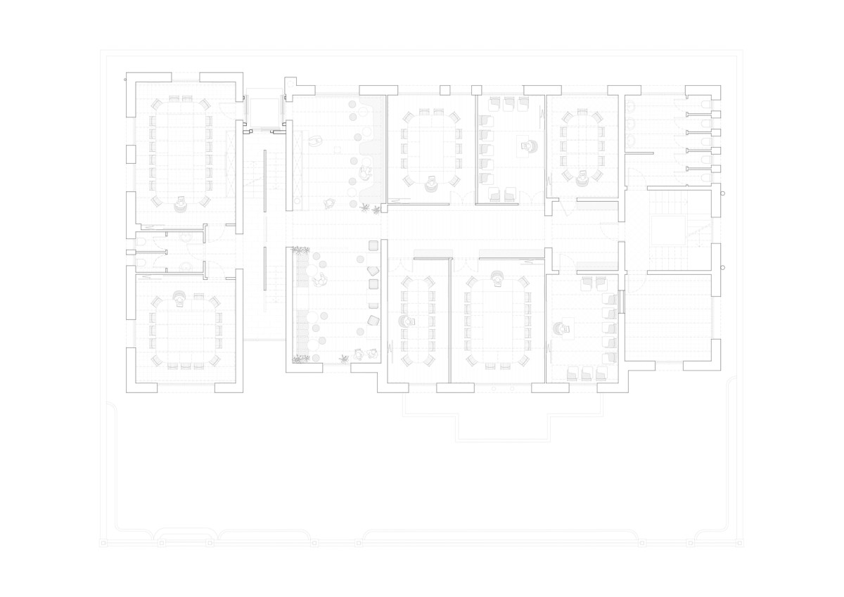 Expanish Language School — Floor Plan of Level 2