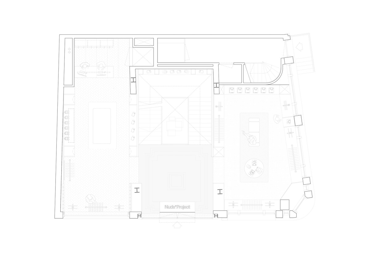 Nude Project Amsterdam floorplan