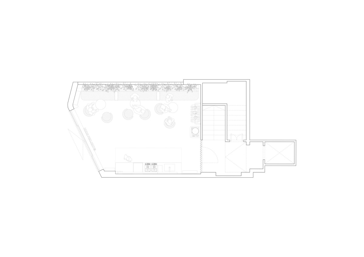 Nude Café floorplan